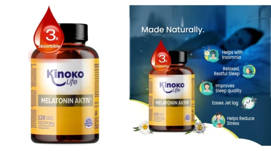 Melatonina pura Aktiv de 120 cápsulas