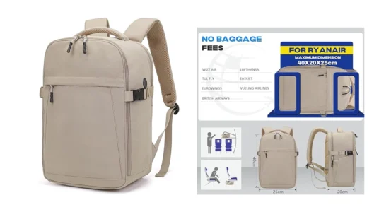 Mochila de viaje para cabina