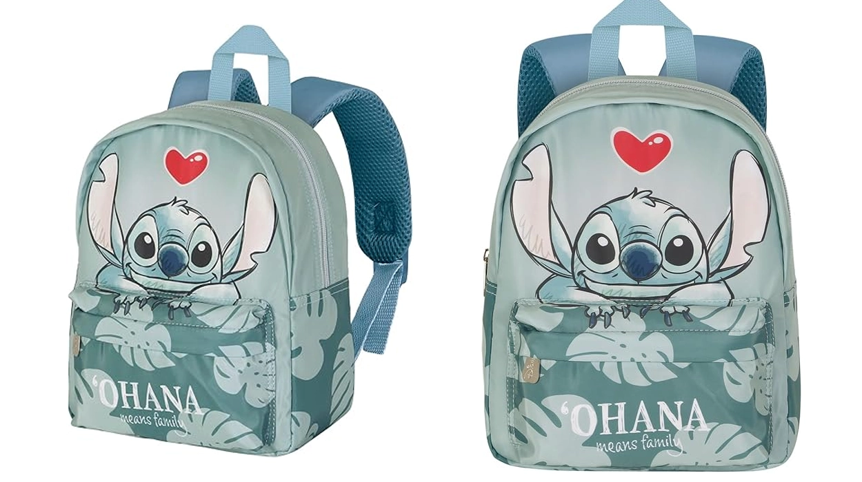 Mochila preescolar Disney Joy Stitch Ohana