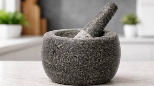 Mortero de granito Jade Temple