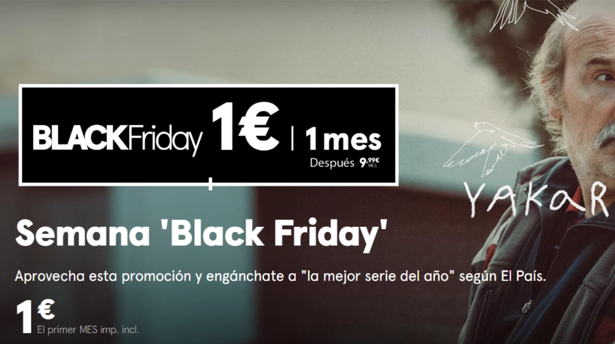 Movistar por 1€ Black Friday