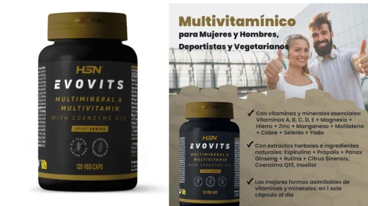Multivitamínico HSN Evovits de 120 cápsulas
