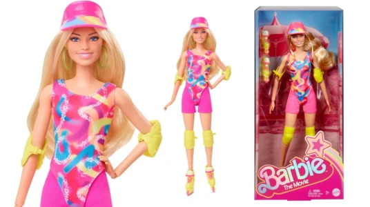 Muñeca Barbie La Película Margot Robbie Patinadora