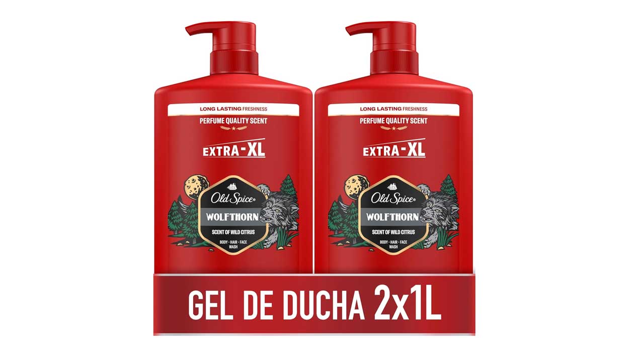 Old Spice Wolfthorn Gel Y Champú