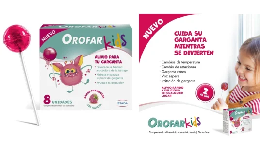 Orofar Kids piruletas