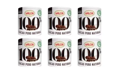 PACK 6ud x 250g de Cacao Puro Valor Natural 100%