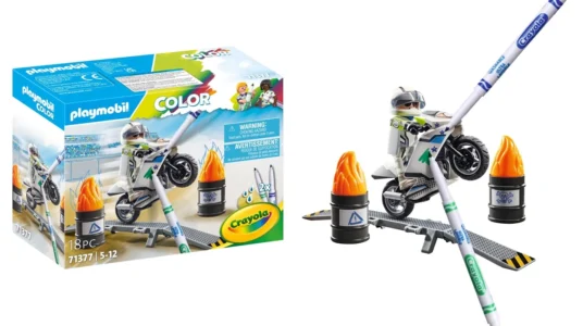 PLAYMOBIL Color 71377 Moto, diseño Creativo