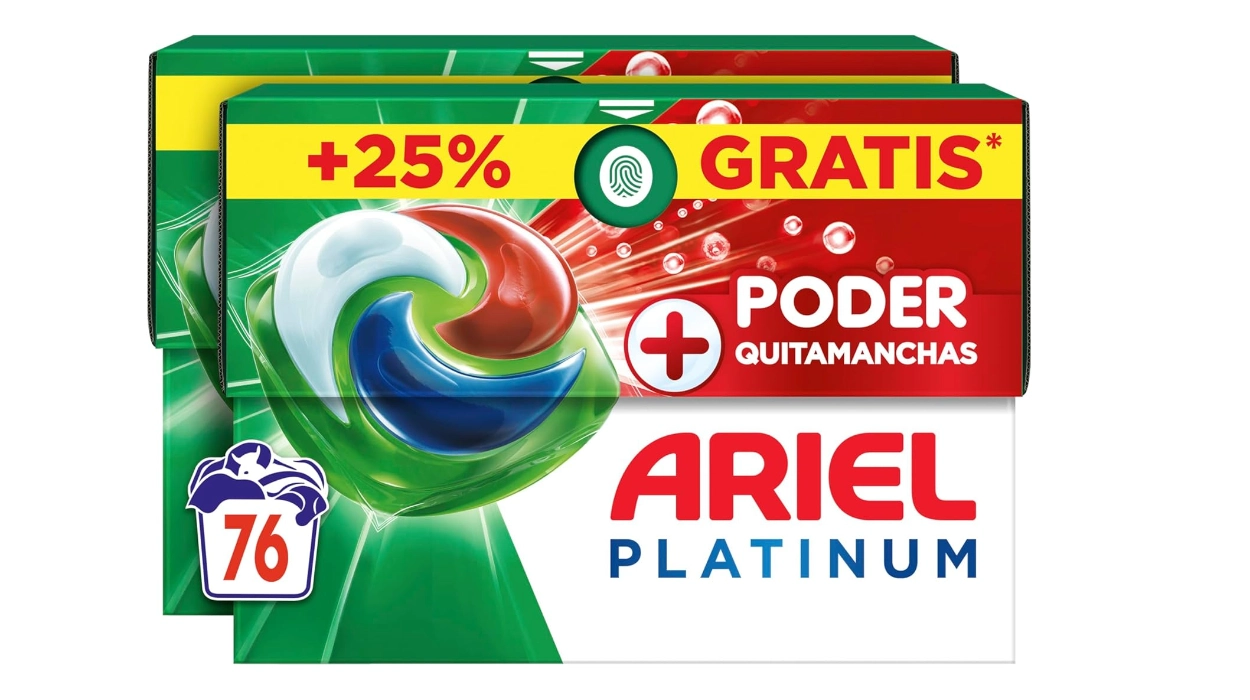 Pack Ariel PODS+ Extra Poder 76 capsulas