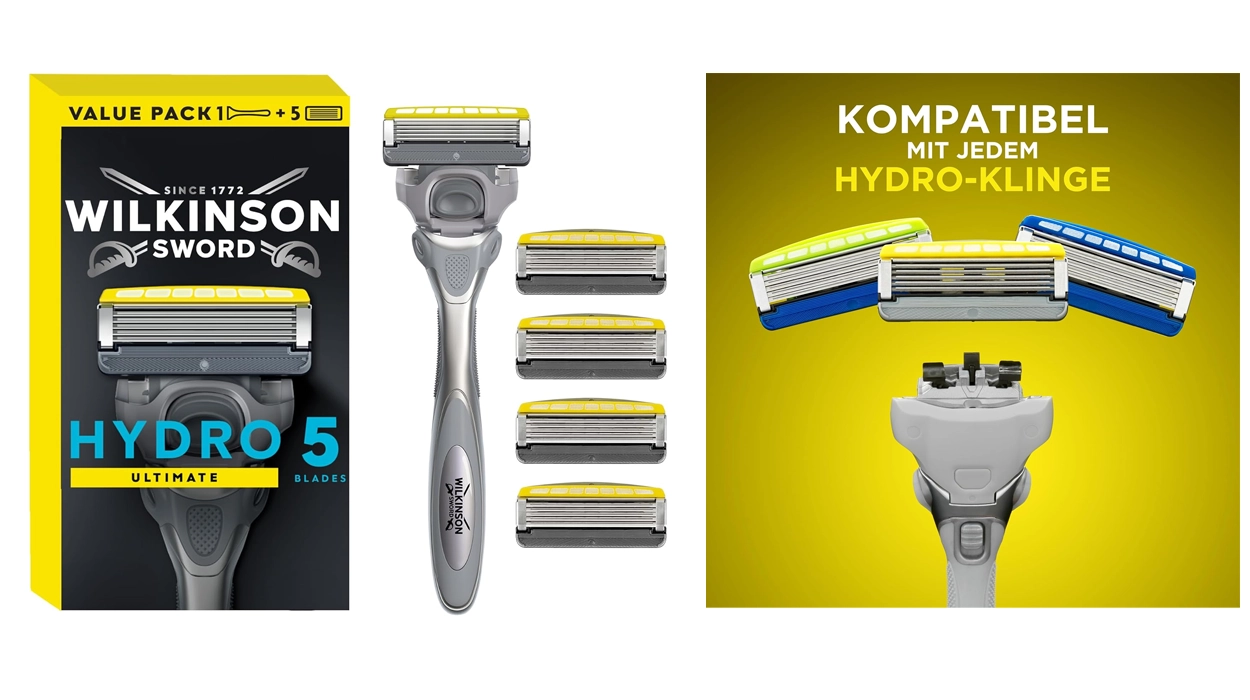 Pack Wilkinson Sword Hydro 5 Skin Protection Advanced maquinilla + 5 recambios