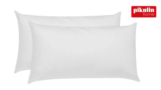Pack de 2 almohadas Pikolin Home de fibra hipoalergénica 70 x 40 cm