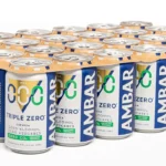 Pack de 48 latas de cerveza Ambar Triple Zero de 33 cl