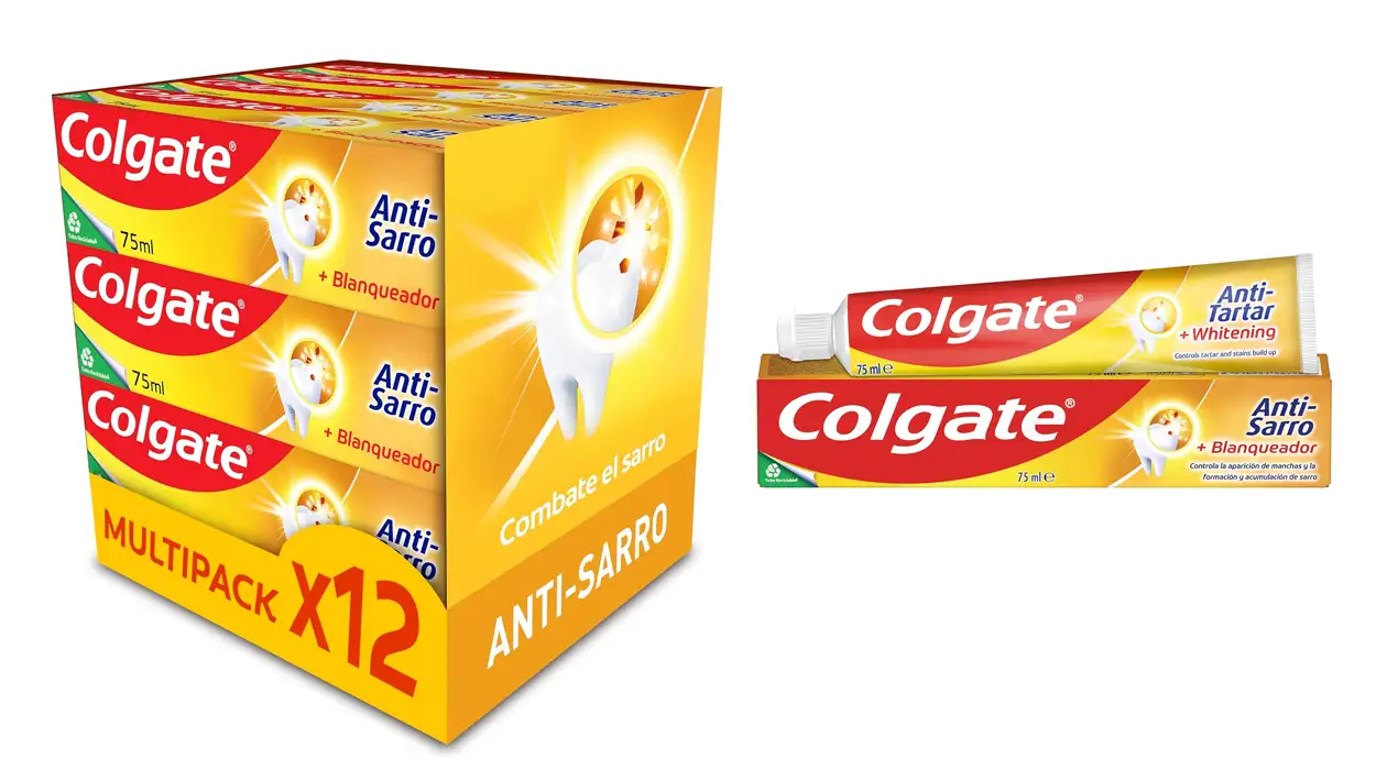 Pack x12 pasta de dientes Colgate Antisarro oferta