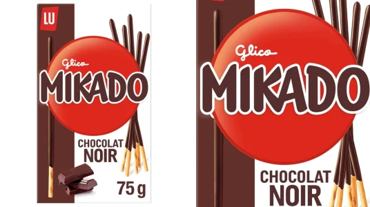 Pack x3 cajas de Mikado Chocolate Negro de 75 g