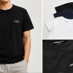 Pack x3 camisetas Jack & Jones Jjcollege Logo para hombre
