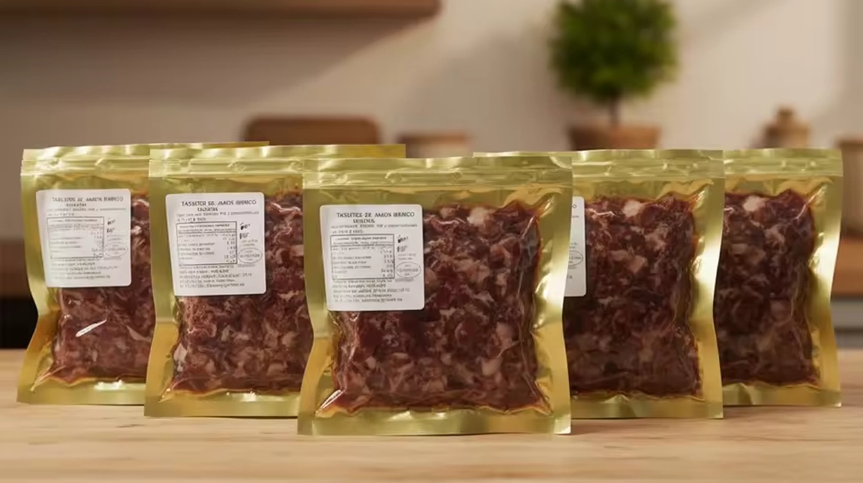 Pack x5 sobres de virutas de jamón ibérico de cebo Faustino Gil de 100 g