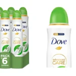 Pack x6 Desodorante Dove Advanced Care Pepino barato