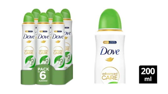 Pack x6 Desodorante Dove Advanced Care Pepino barato