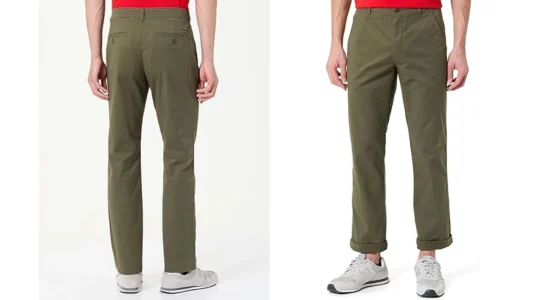 Pantalón chino Calvin Klein Cotton Signature Slim