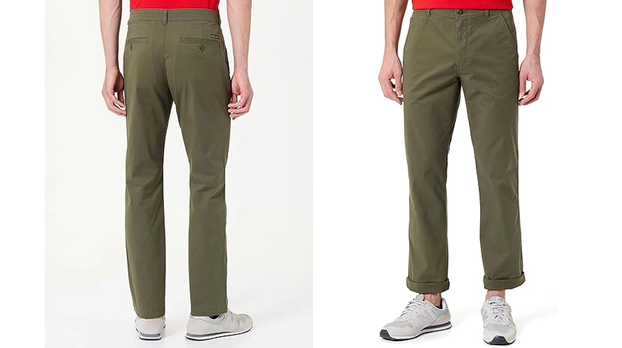 Pantalón chino Calvin Klein Cotton Signature Slim