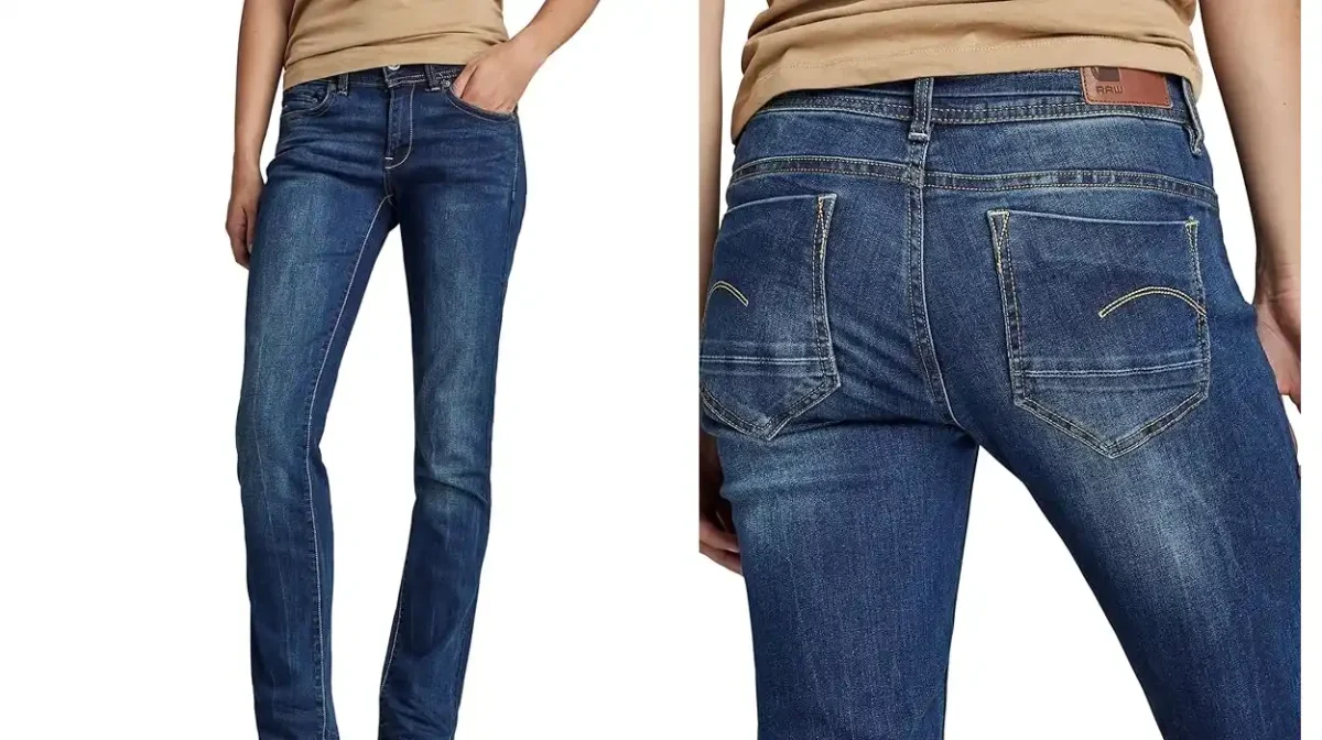 Pantalones vaqueros G-Star Raw Midge Saddle Mid para mujer