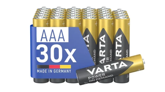 Paquete de 30 pilas Varta AAA