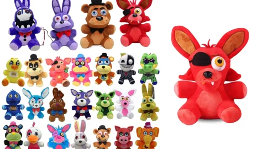 Peluches de Cinco Noches en Freddy’s
