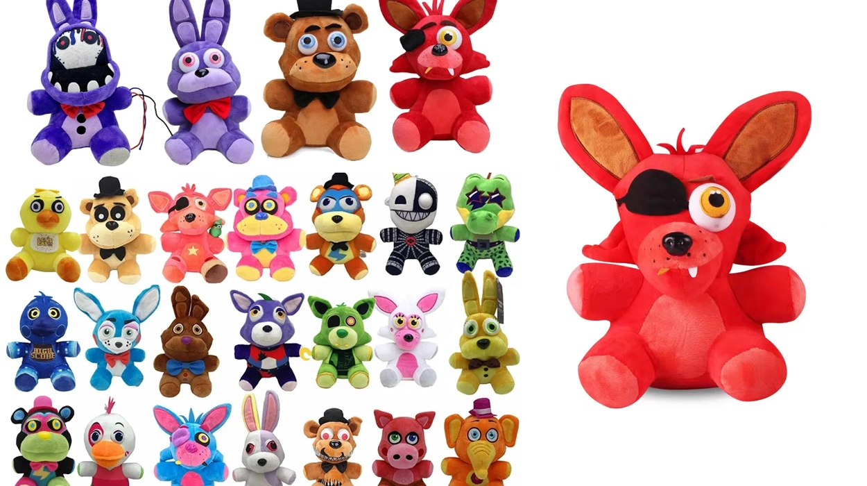 Peluches de Cinco Noches en Freddy’s