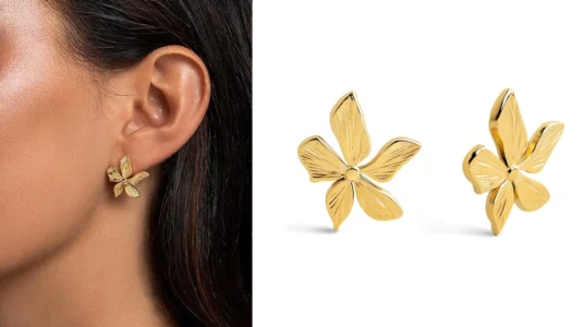 Pendientes Singularu Jasmine Flor