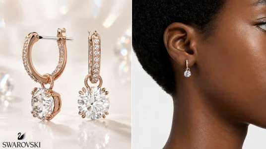Pendientes colgantes Swarovski Stilla Collection