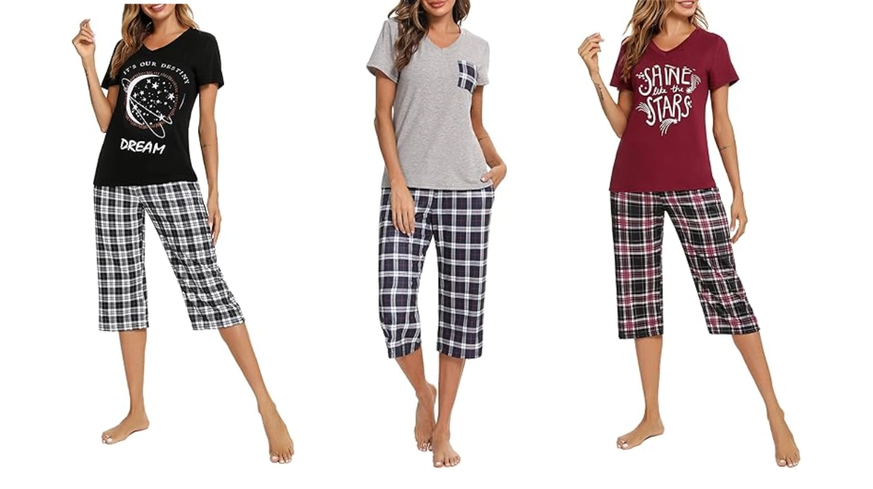 Pijamas de verano Iclosam para mujer