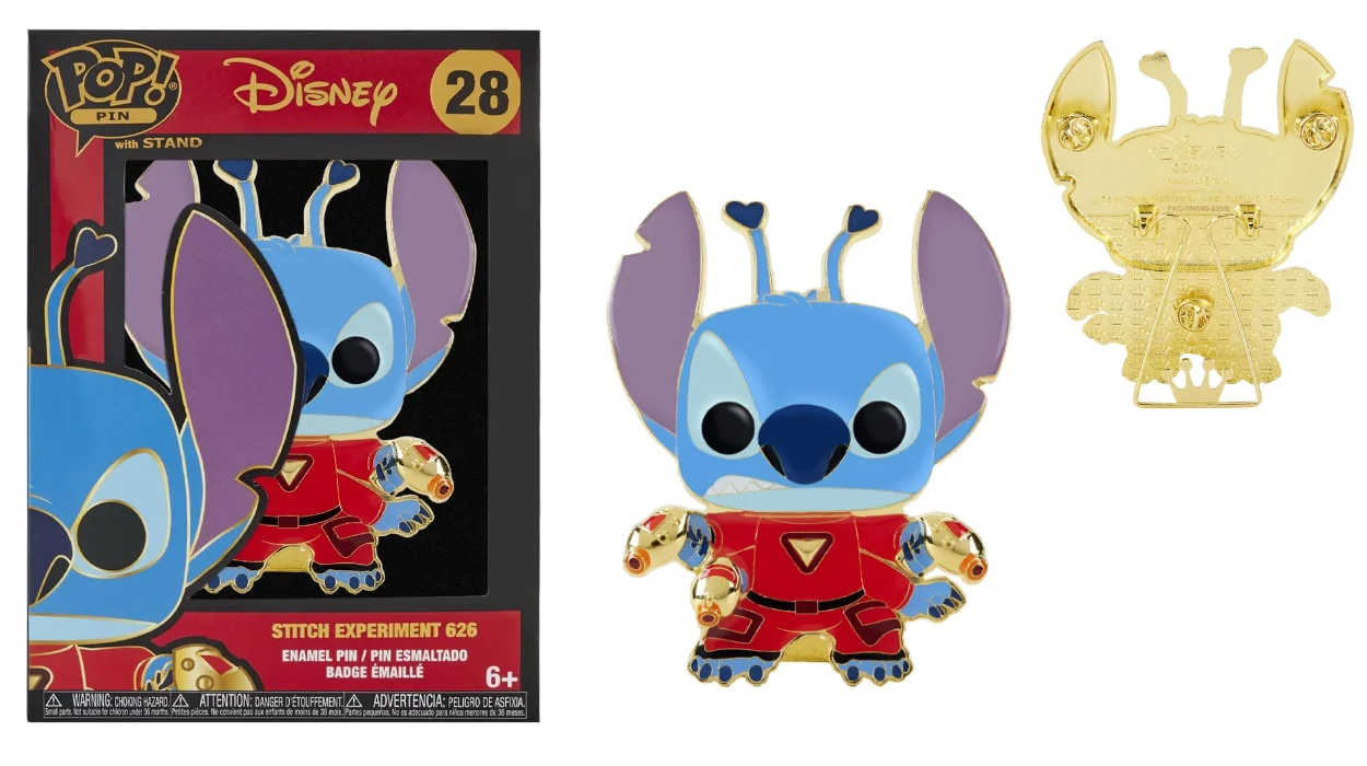 Pin Funko Pop! de Stitch Experiment