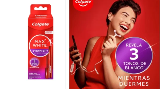 Pincel blanqueador dental nocturno Colgate Max White Overnight