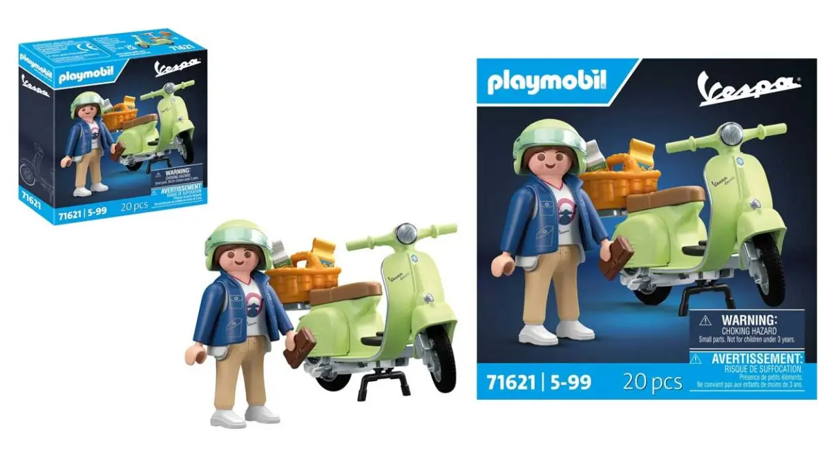 Set de Playmobil 1969 Vespa 150 Sprint Veloce