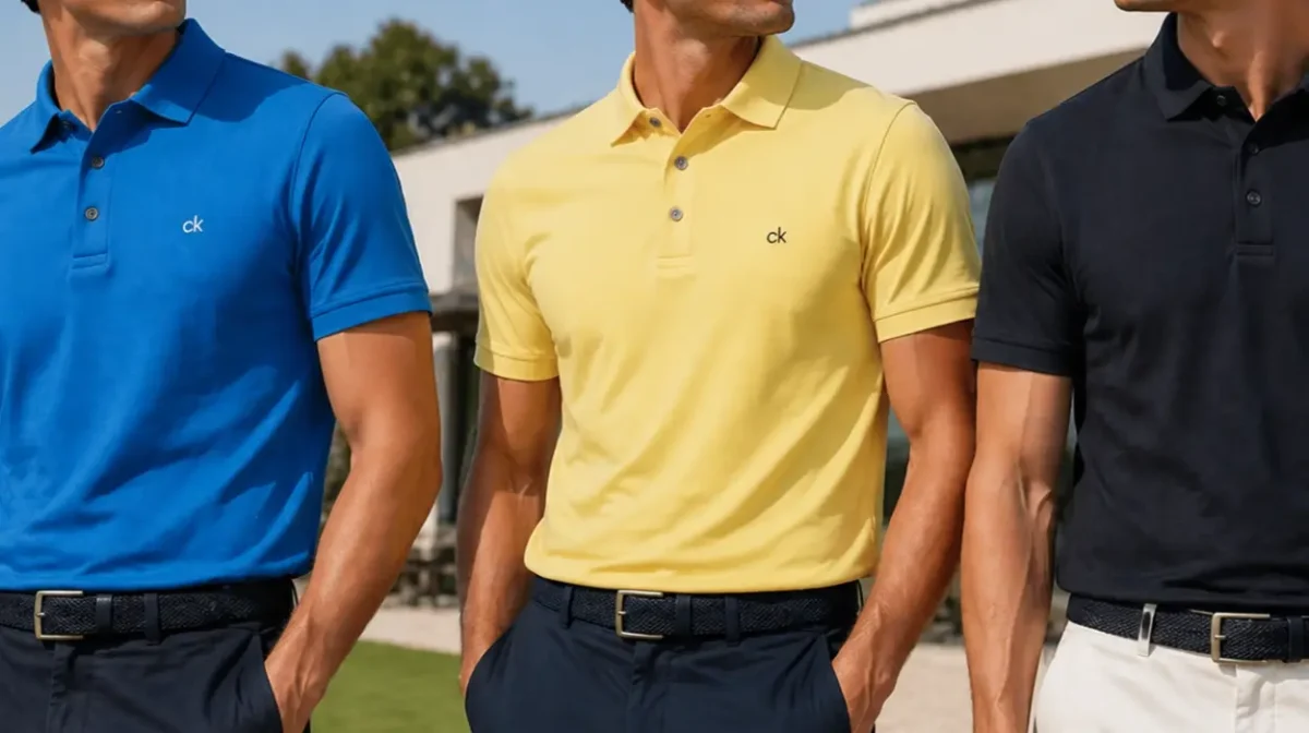Polo de golf ligero Calvin Klein Campus 2026 para hombre