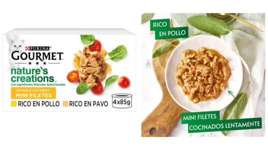 Purina Gourmet Nature's Creations latas oferta