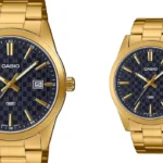 Reloj Casio dorado MTP-VD02B-1EUDF para hombre