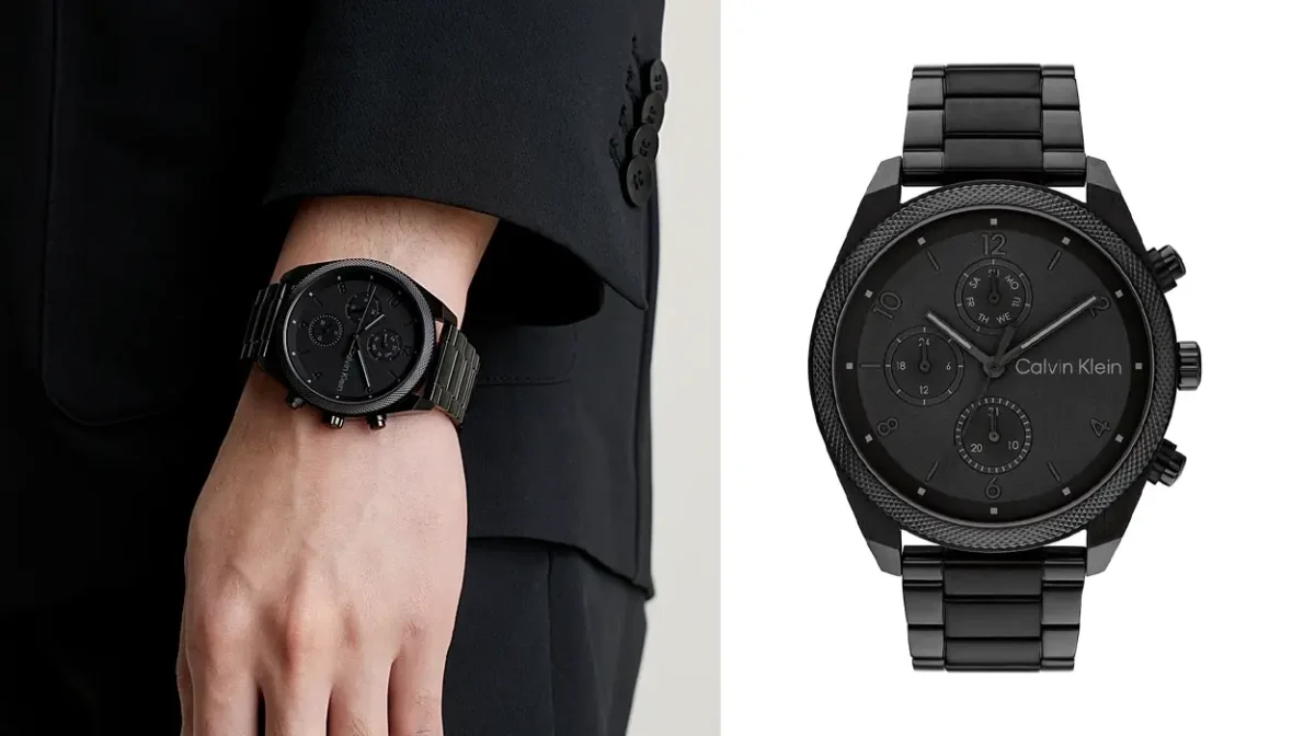 Reloj analógico multifunción Calvin Klein Impact para hombre