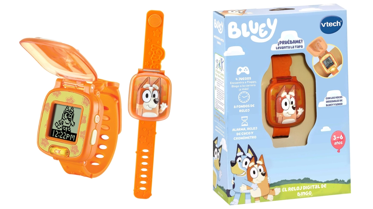 Reloj digital educativo de Bingo Vtech