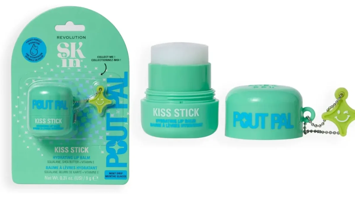 Suavidad inmediata en tus labios con Revolution Skincare Pout Pal Kiss Stick, el bálsamo hidratante más comprado que hoy sólo cuesta 3,35€ (44% de descuento)
