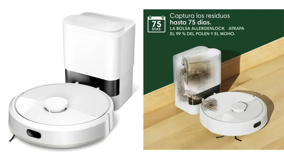 iRobot Roomba 105 Combo y base Autoempty