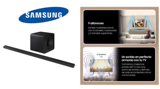 Samsung Barra de sonido HW S800D ZF barata