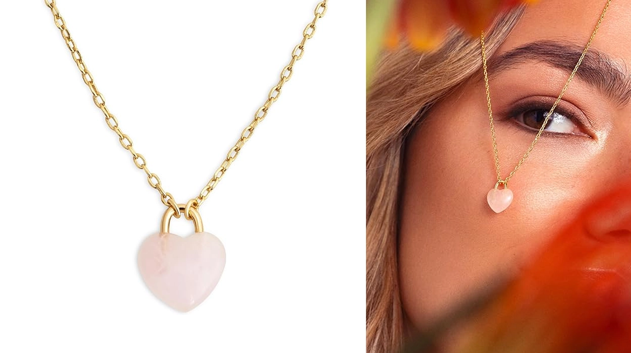 SINGULARU - Collar Sweet Heart Stone.