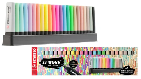 STABILO - Marcador BOSS ORIGINAL - Set de escritorio x 23 marcadores