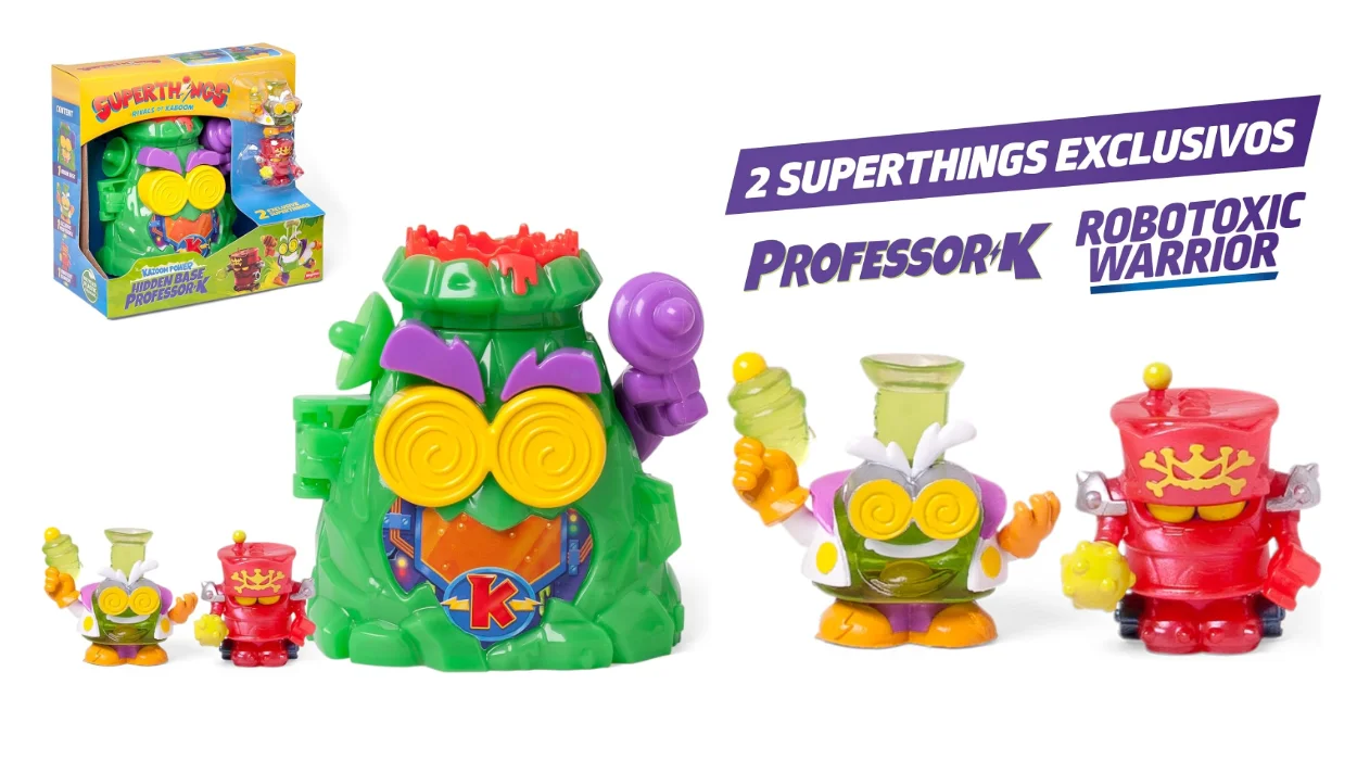 SUPERTHINGS KAZOOM Power – Hidden Base Professor K. Guarida del Professor K