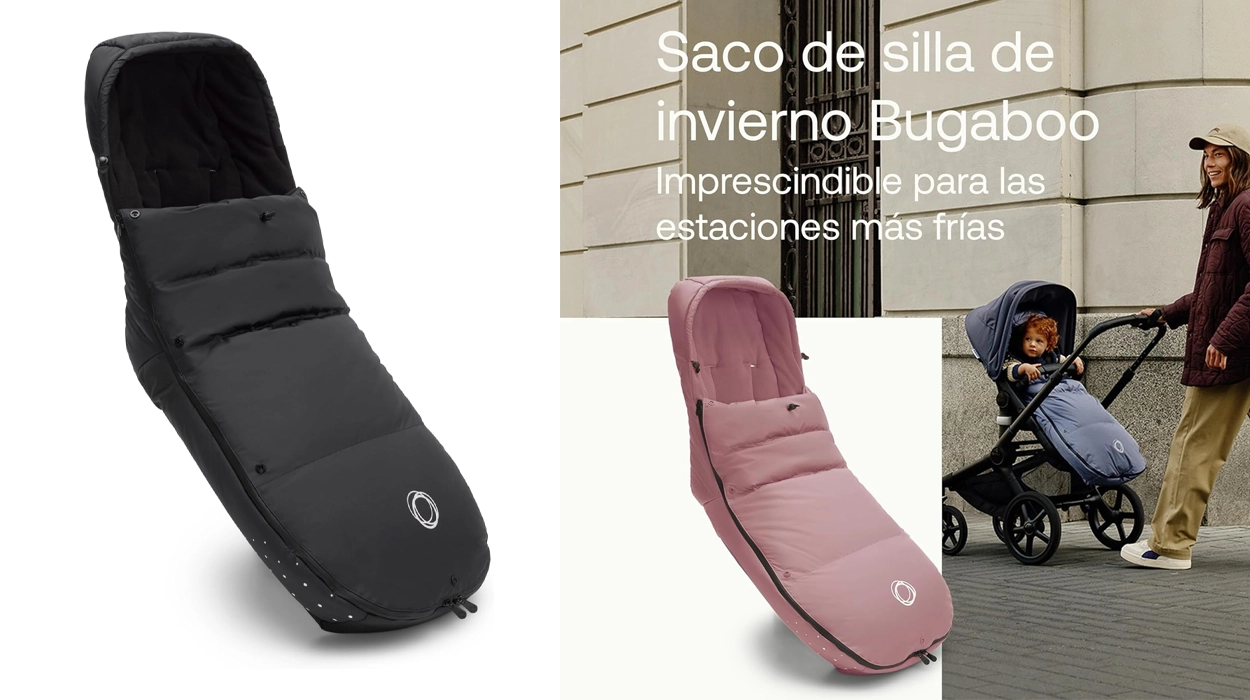 Saco de invierno para silla de paseo Bugaboo de alto rendimiento para climas extremos