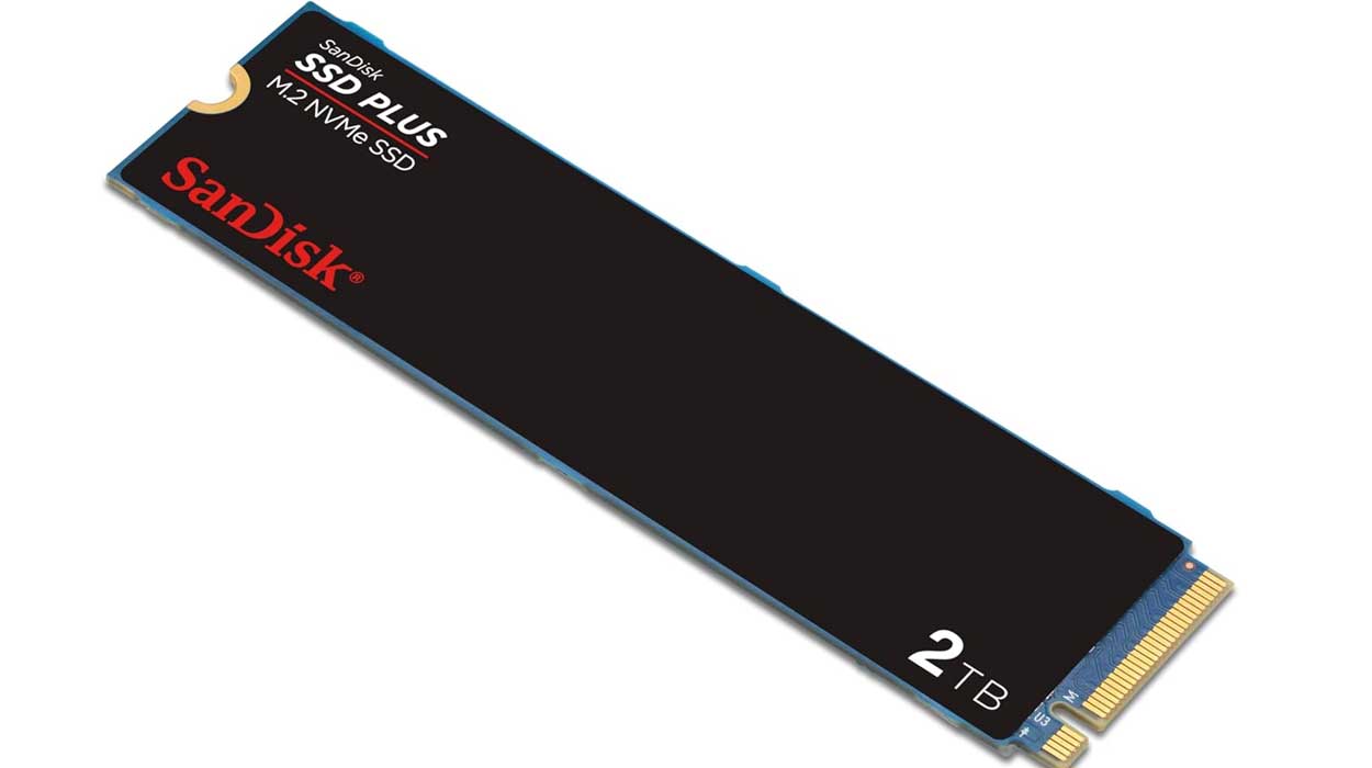 SanDisk SSD Plus 2TB, M.2 2280 PCIe Gen3