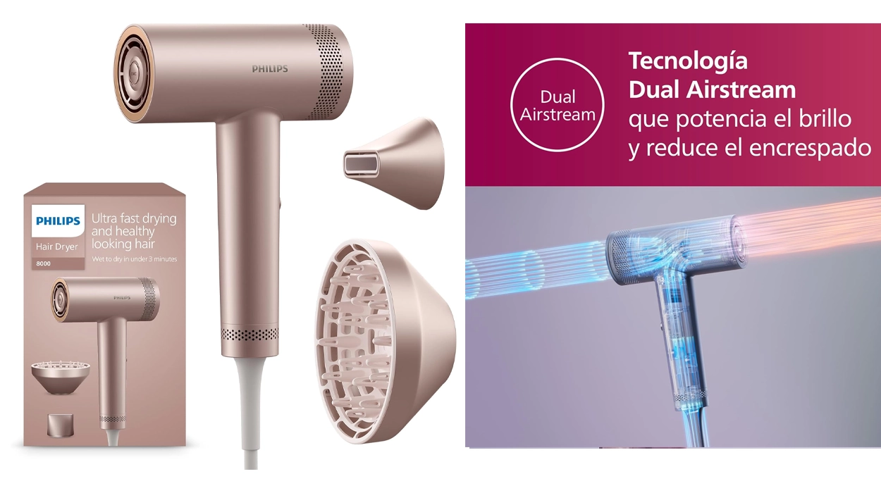Secador de pelo Philips Serie 8000