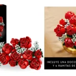 Set LEGO Botanicals Ramo de Rosas Rojas