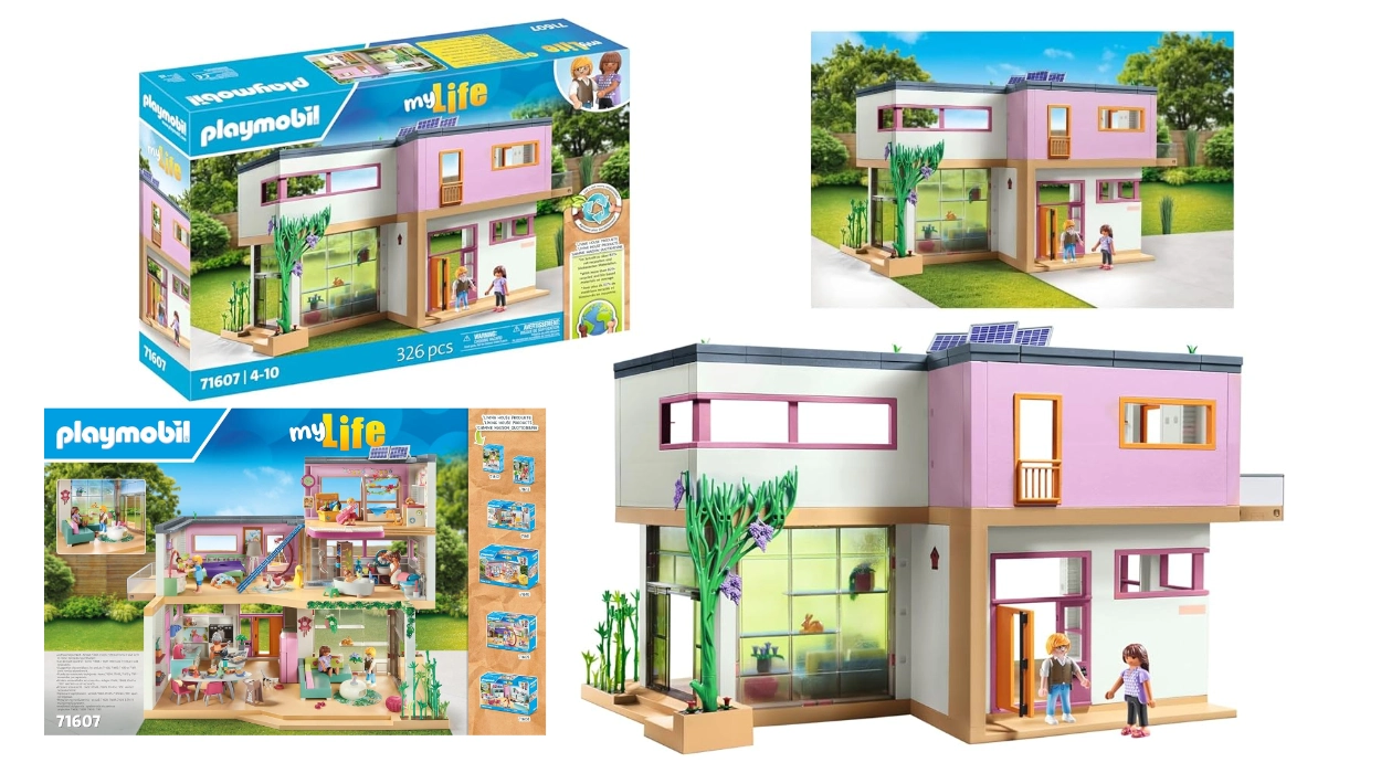 Set PLAYMOBIL myLife 71607 Casa con jardín