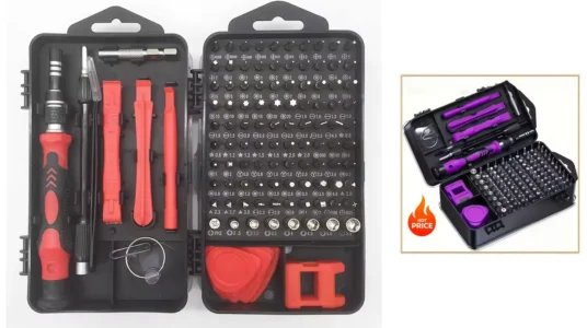 Set de destornilladores de precisión 115 en 1